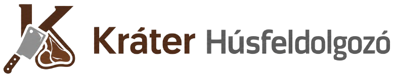 Kráter húsfeldolgozó - Logó fejléc